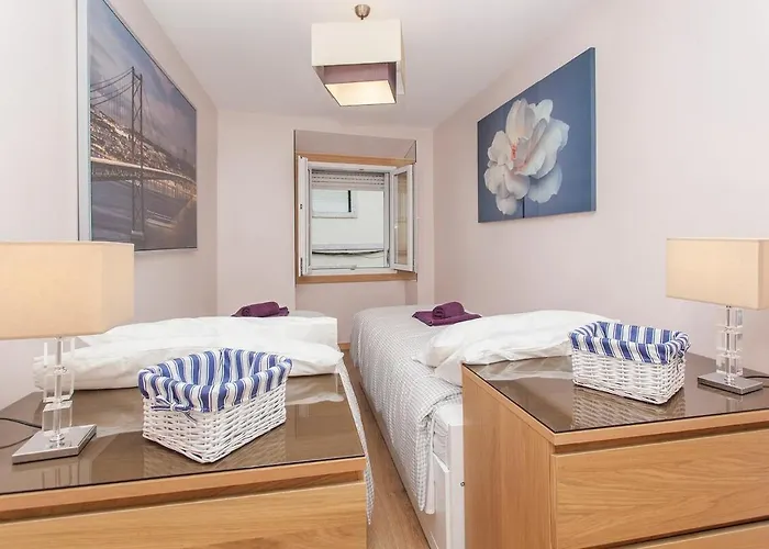 Principe Real 2 Bedrooms 2 Bathrooms, Air-con, Wi-fi, 1st Floor Apartmán